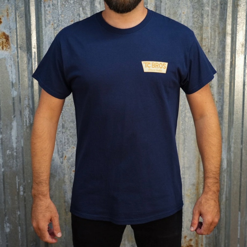 Genuine Quality – Navy Tee