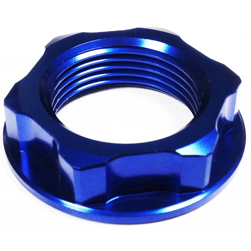 GP Pro Blue Steering Stem Nut – M24 x 32 x P1.5 x H10