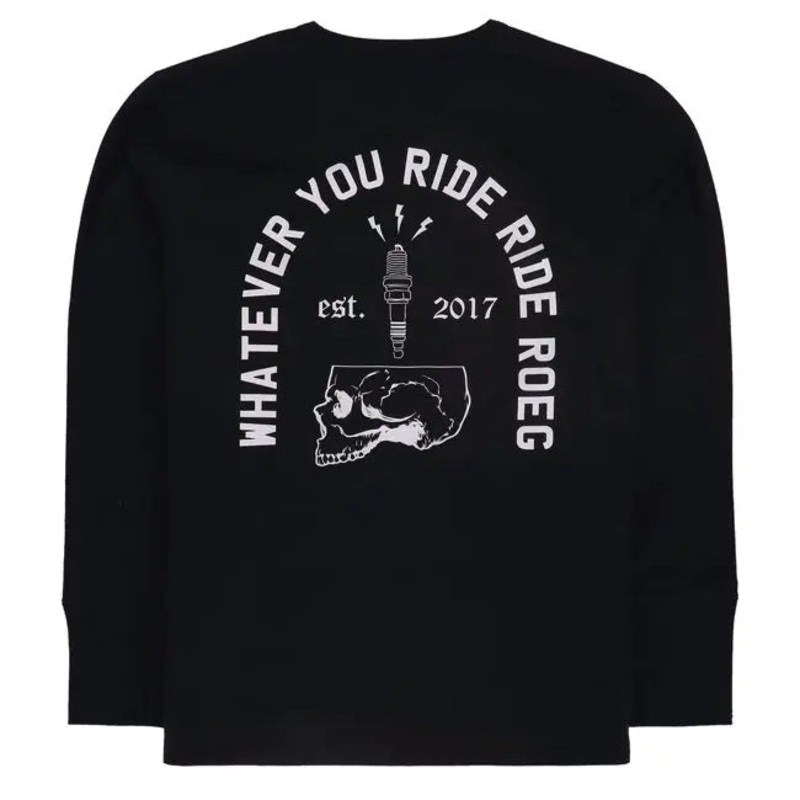 Roeg Ricky Skull Jersey Black