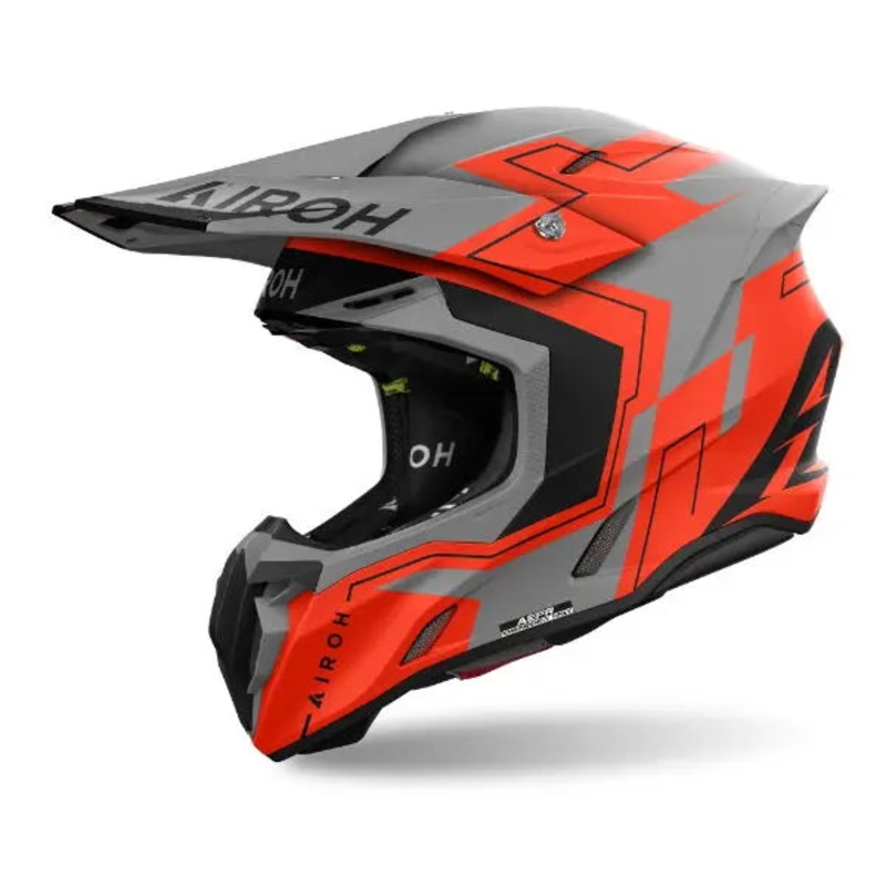 Airoh Twist 3 Dizzy Matt Fluo Orange