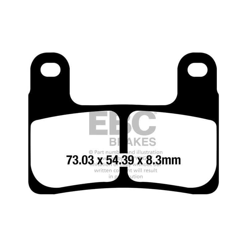 Brakes – Fully Sintered FA724HH – EBC