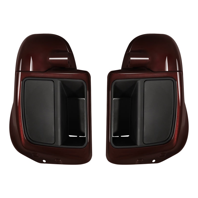 HR3 Midnight Crimson Vented Lower Fairing Kit For Harley Touring models 2014-2024