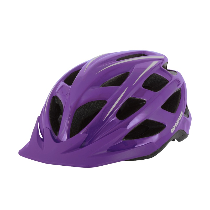 Oxford Talon Cycle Helmet Purple