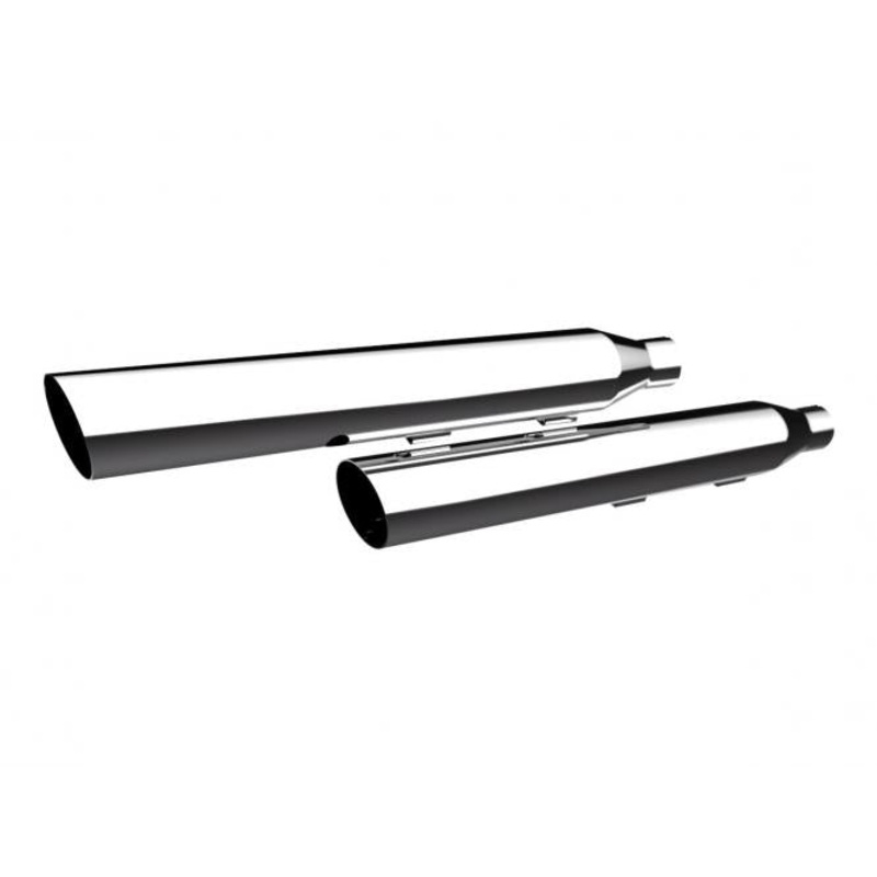 3” HP-Plus Slant Muffler, Chrome
