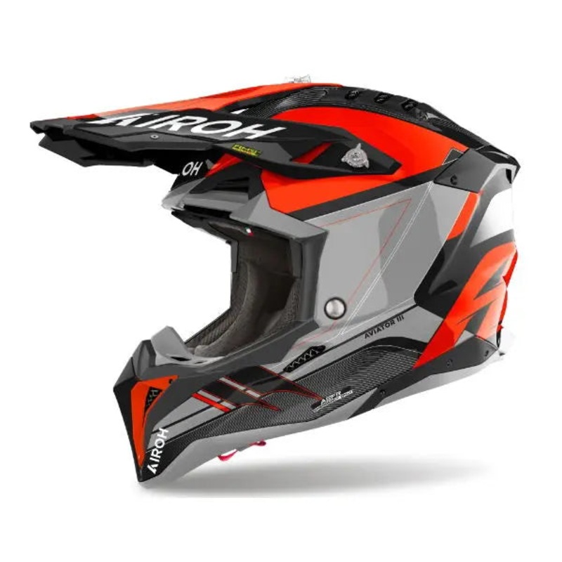 Airoh Aviator 3 Saber Gloss Orange