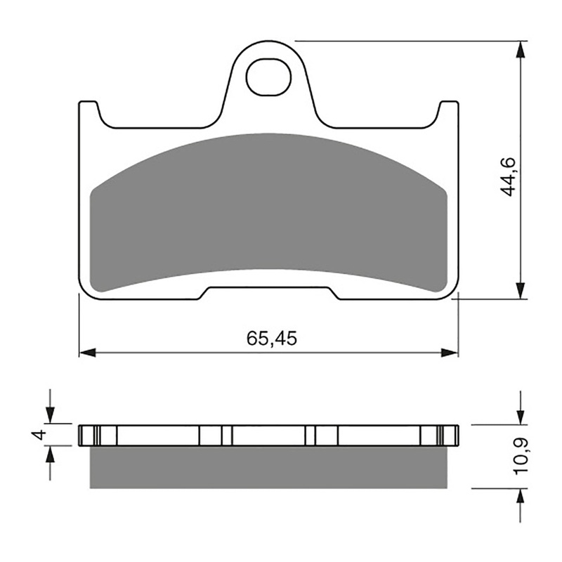 GOLDfren Brake Pads Off-Road Racing GF281 – K5 ( PR304 )