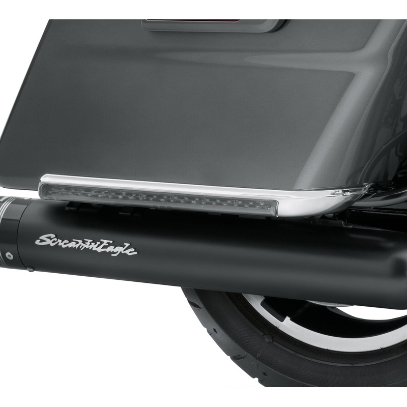 Harley Davidson 68000083 Smoked Electra Glo Saddlebag Side Marker Light Kit KIT,E-GLO LIGHT RAILS/FLHTCU,S