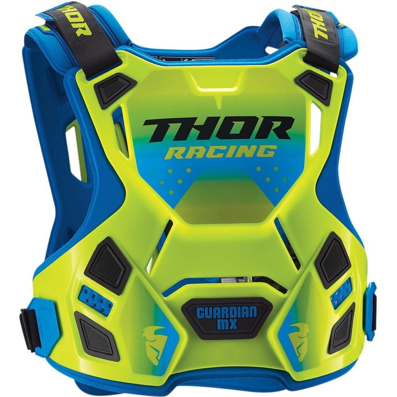 Thor Guardian MX Youth Chest Protector Roost Deflector Fluo Green / Black