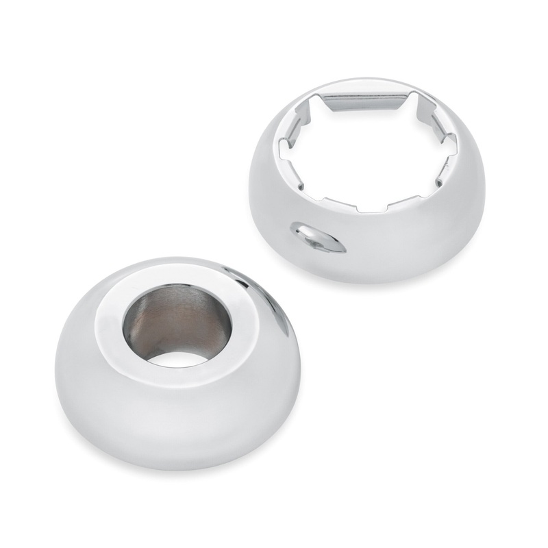 Harley Davidson 41371-08 Domed Front Wheel Spacer Kit KIT SPACER/COVER,ABS,FRT WHL,C