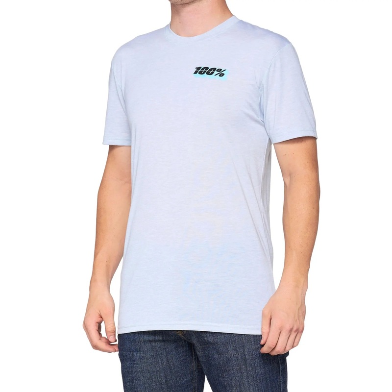 100% Jari Tech T-Shirt Light Grey