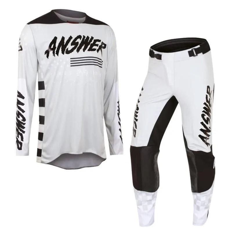 Answer Racing Elite Proline Motocross Pant & Jersey Kit Ghost / Black