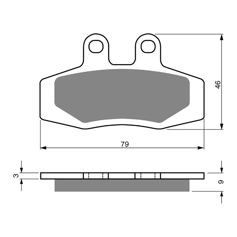 GOLDfren Brake Pads Off-Road Racing GF026 – K5 (PR111)