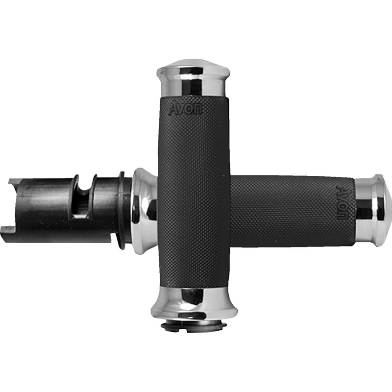 Grips Custom Contour Chrome Tbw