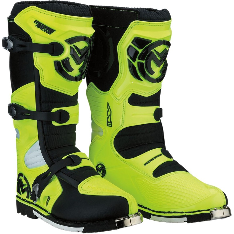 Moose Racing S18 M1.3 MX Boots Hi-Viz Yellow