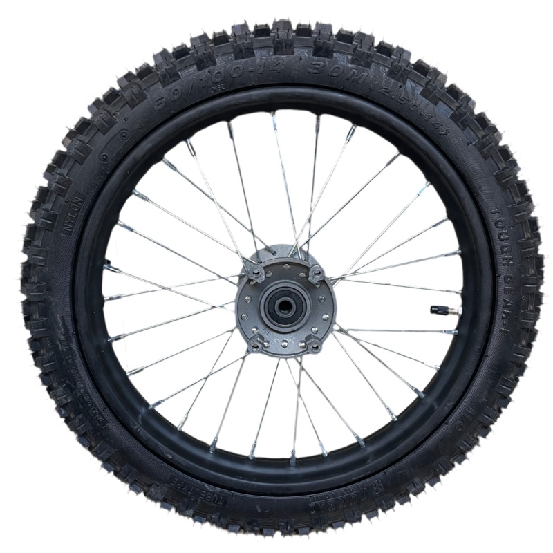 Rear Wheel & Tire Assembly – EV Dirt Bike (1600W & 2500W)
