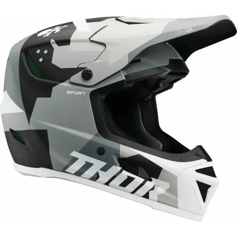 Thor Reflex Sport Carbon Brave MIPS Matt Black / Grey / White