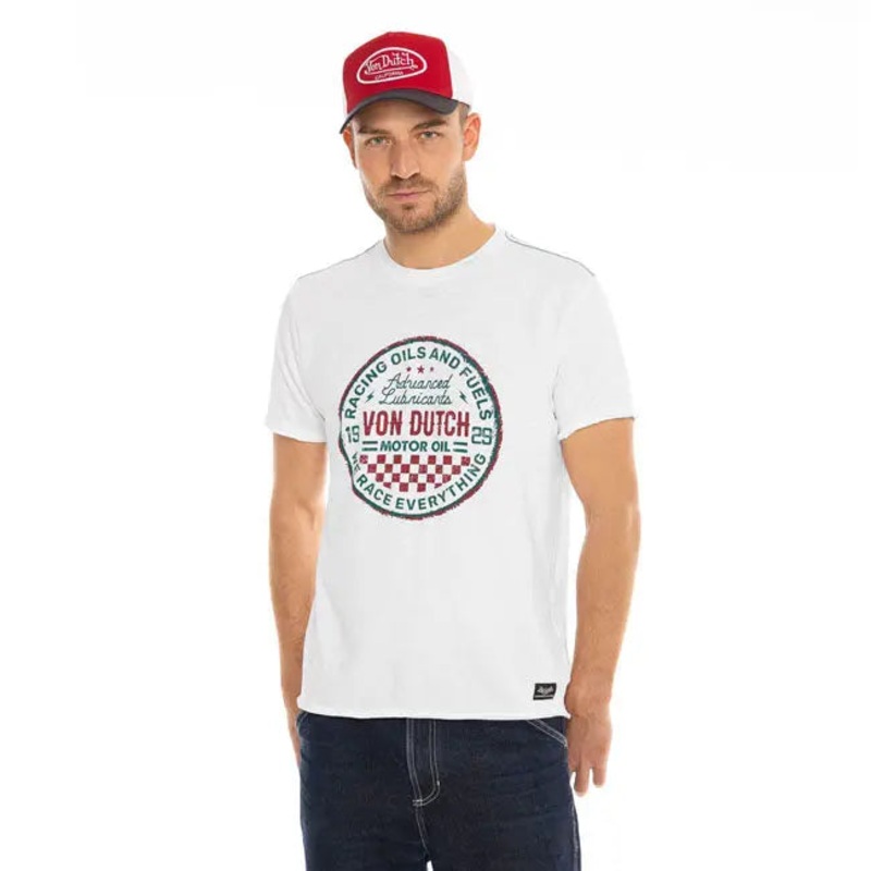 Von Dutch Old T-Shirt White