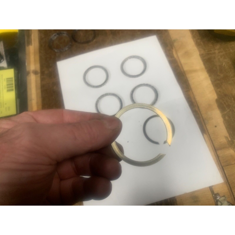 4 Harley Davidson exhaust gaskets FLAT RACE S&S Style evo twin cam 2 clips 1984+