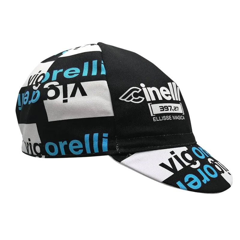 Cinelli Vigorelli Cycle Cap Black / White