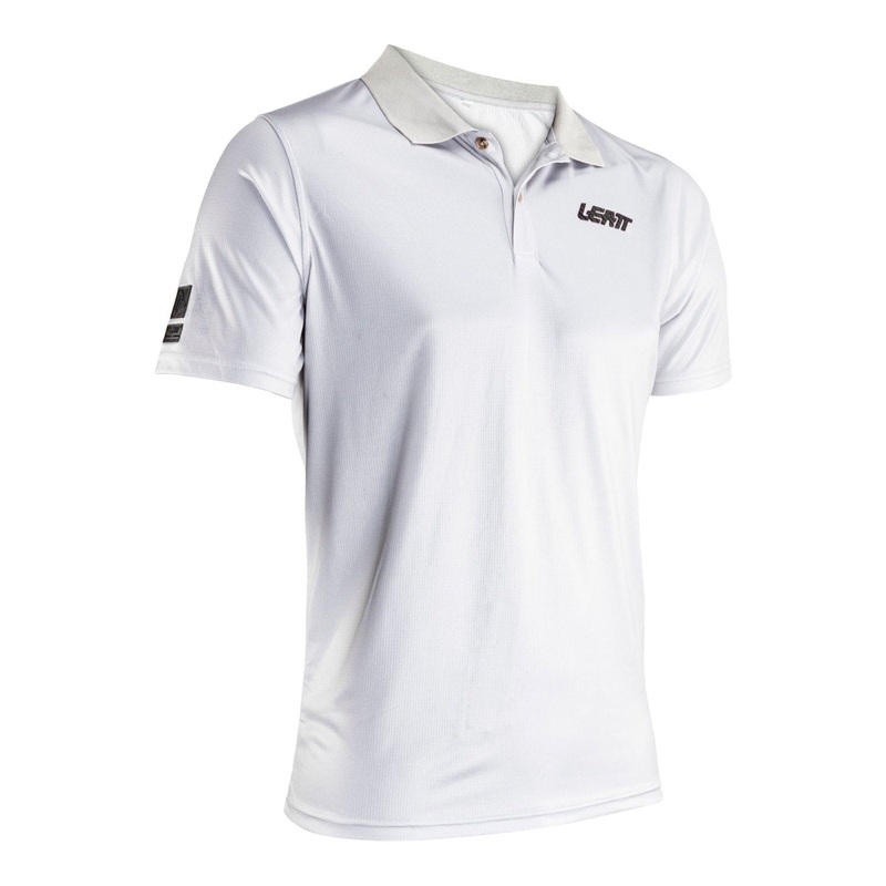 Leatt Team Short Polo Shirt – Steel