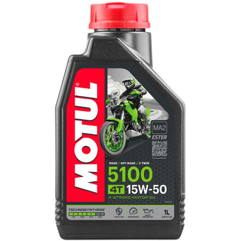 Motul – 5100 Semi-Synthetic 15W-50 4-Stroke Engine Oil
