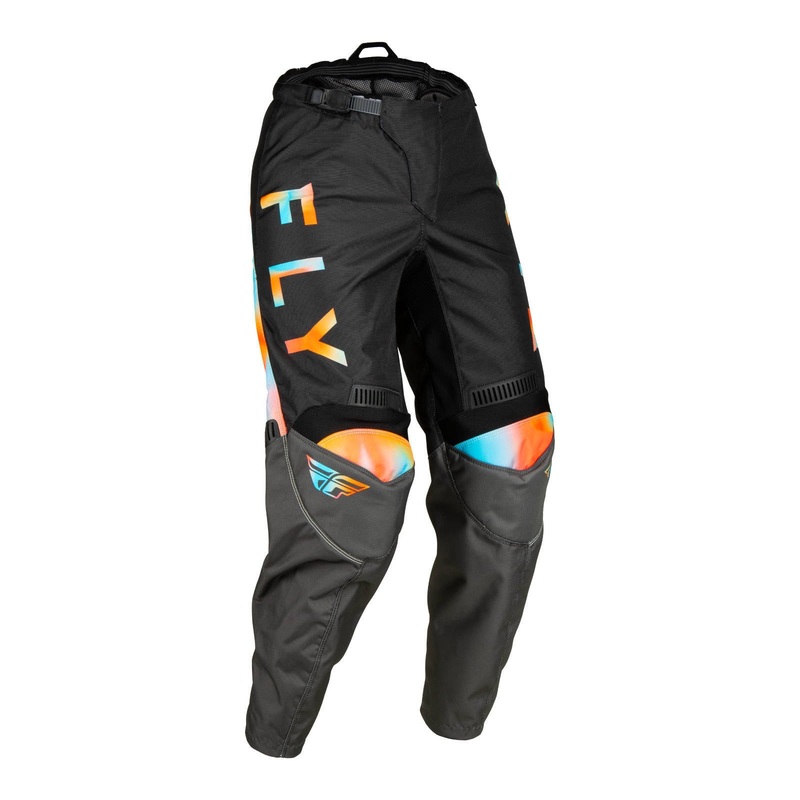 Fly Racing Ladies F-16 Pant – Grey / Pink / Blue