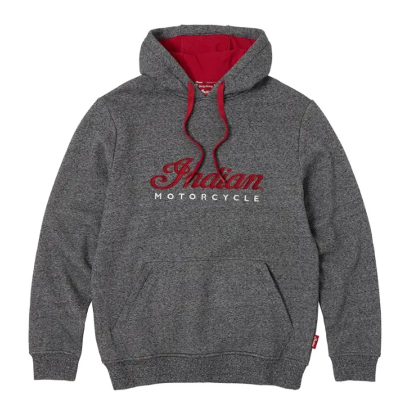 Men’s Logo Headdress Hoodie, Gray