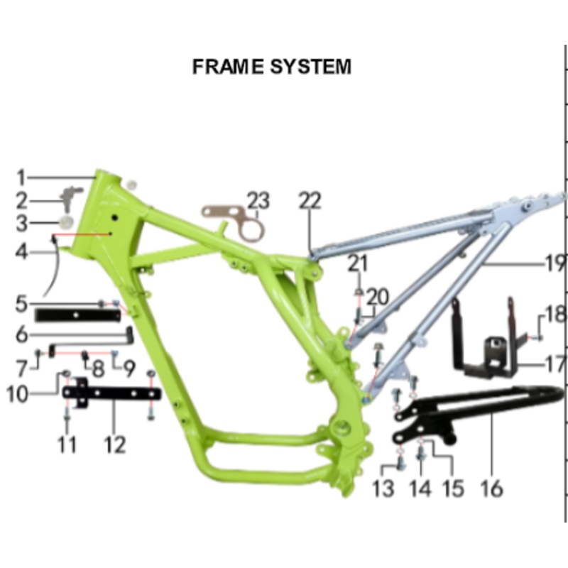 Bracket – 150DH & 230DH Gas Dirt Bike