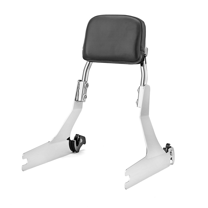 2002-2005 Harley Dyna Super Glide Quick Detachable Passenger Sissy Bar Backrest