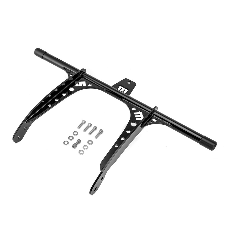 2014-2017 Harley Davidson Dyna Low Rider Wide Glide Black Steel Front Highway Engine Guard Crash Bar