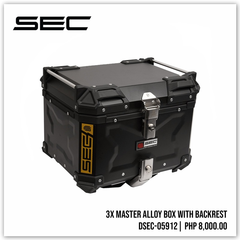 45L – (WITH BACKREST) 3x Master Alloy Box
