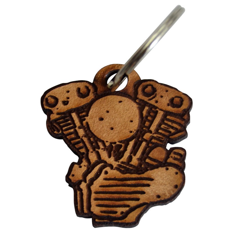 Knucklehead Keychain – Leather