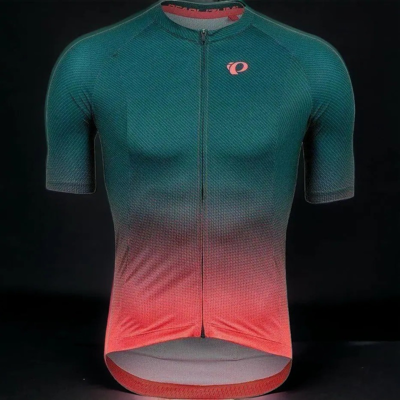 Pearl Izumi Interval Jersey Pine / Atomoic Red