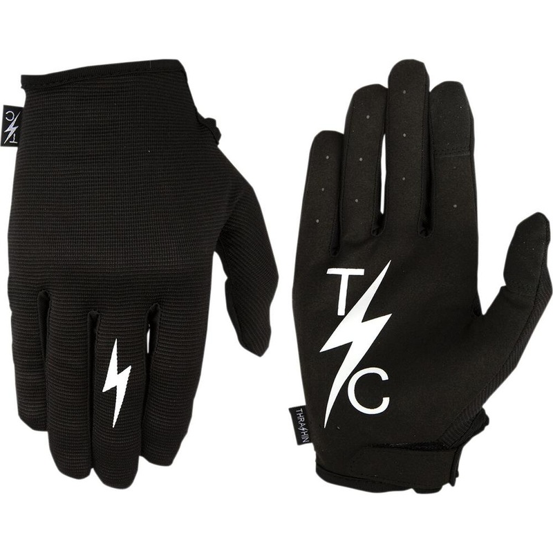 Thrashin Supply Company Stealth V2 Textile Gloves Black / White