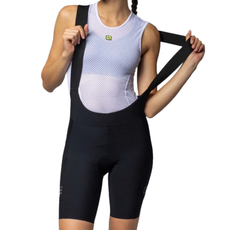 Ale Clothing Gravel Pro Off Road Ladies Cycle Bib Shorts Black