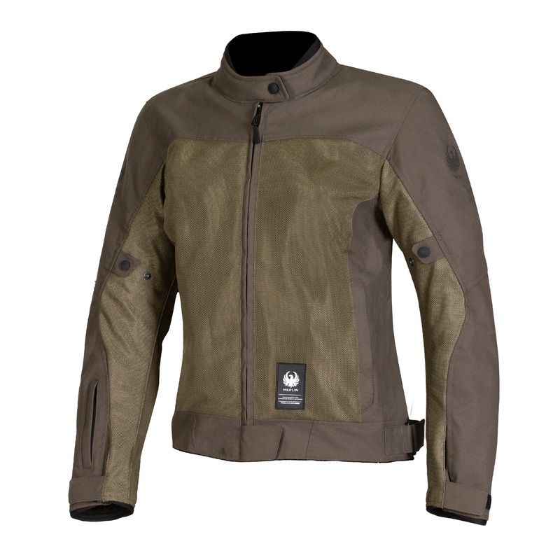 Merlin Prospect Air Mesh Ladies Textile Jacket Olive