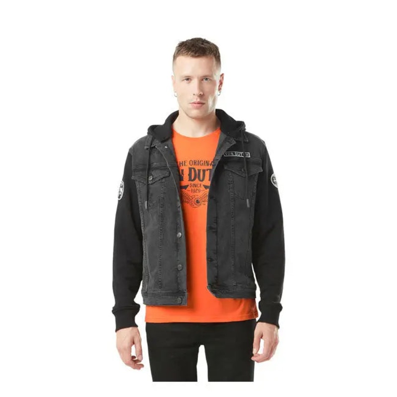 Von Dutch Denim Jacket Black