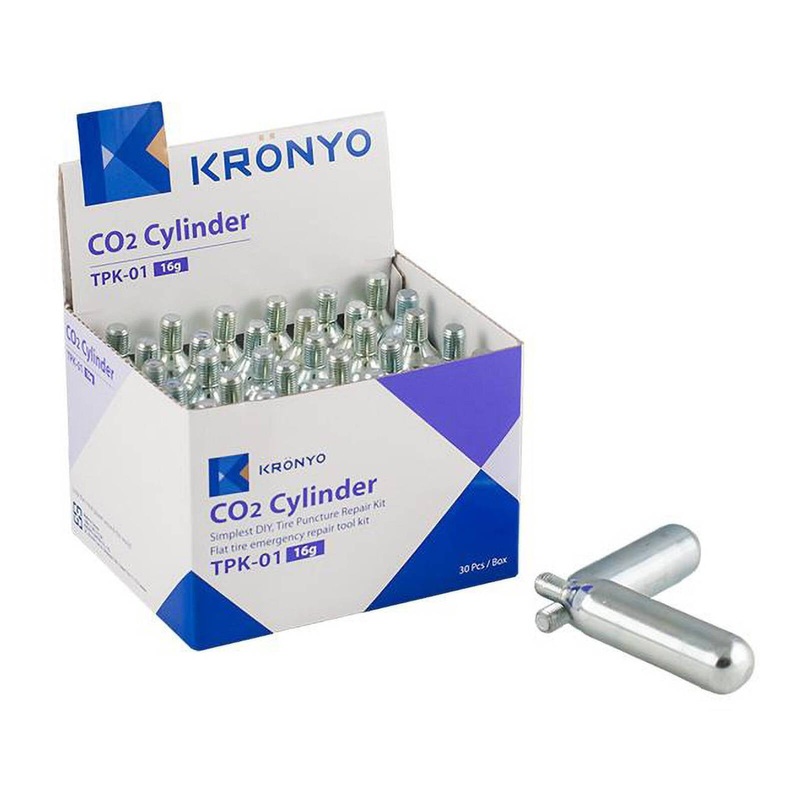 KRONYO Co2 CYLINDERS 16g / 30PCS – BOX