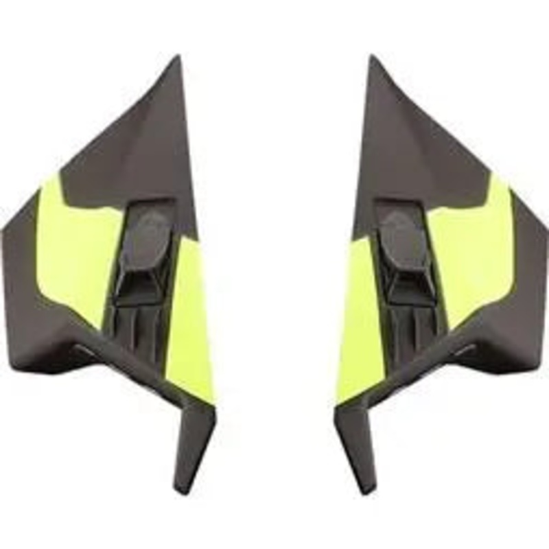 LS2 Upper Air Vent For Thunder C FF805 Attack Matt Red / Hi-Viz Yellow Helmet