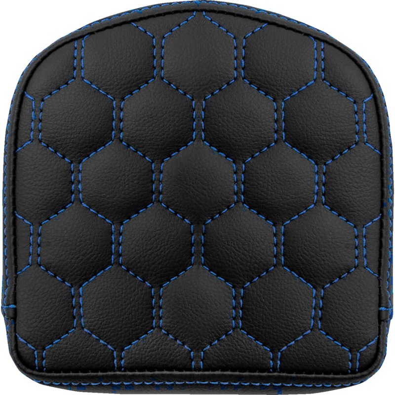 Sissy Bar Pad Short HC,  Blue Stitch