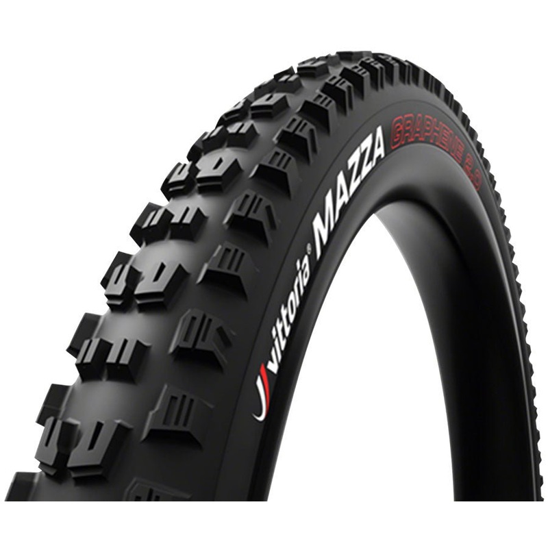 Vittoria Mazza Tire – 27.5×2.4  – Tubeless 2PLY Folding – Black – Enduro G2.0