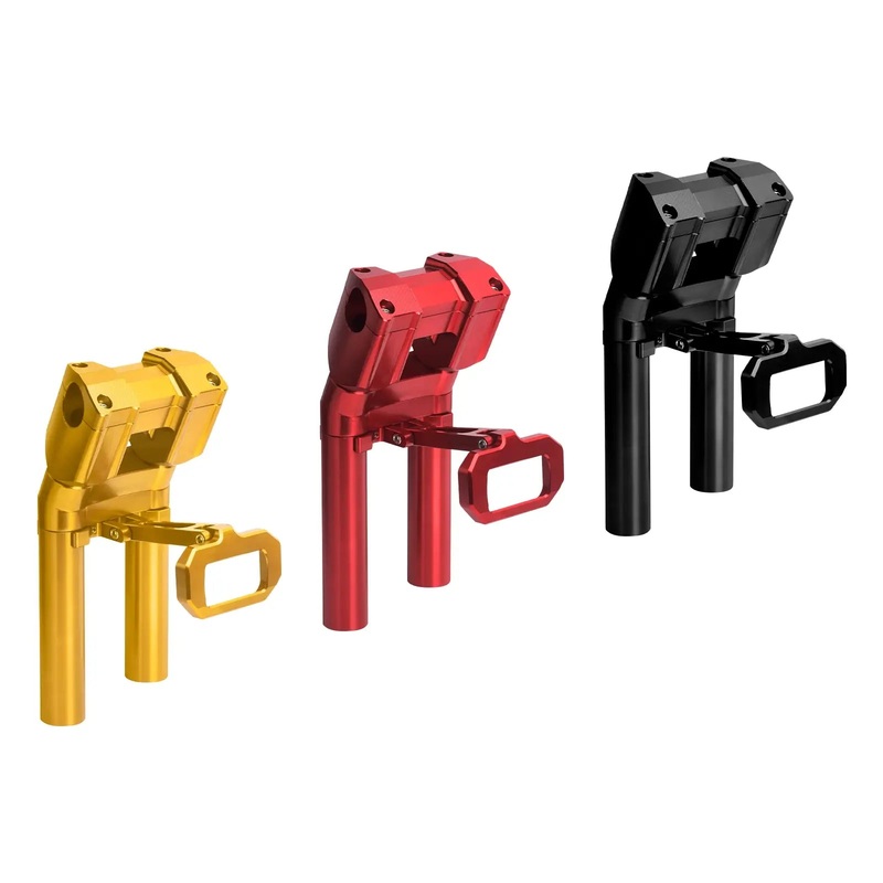10″ Handlebar Riser With Speedometer Instrument Panel Brackets For Harley Softail ’18-’24