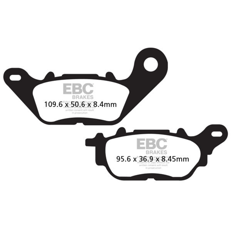 Brakes – SFA464 Organic – EBC (Front)