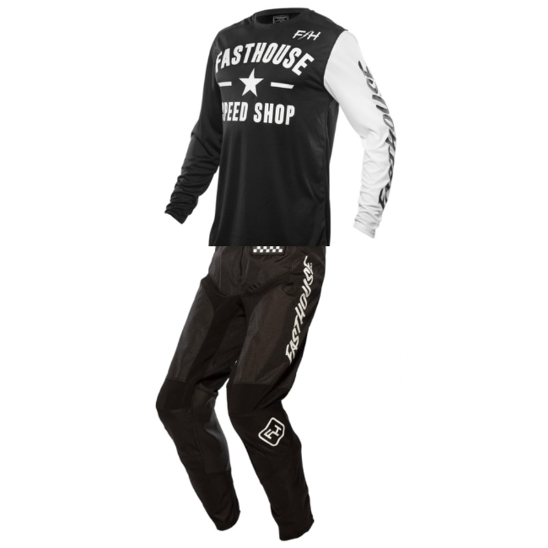 Fasthouse – Carbon Jersey, Pants Combo (Youth)
