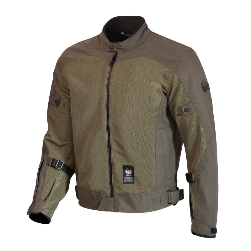 Merlin Prospect Air Mesh Textile Jacket Olive