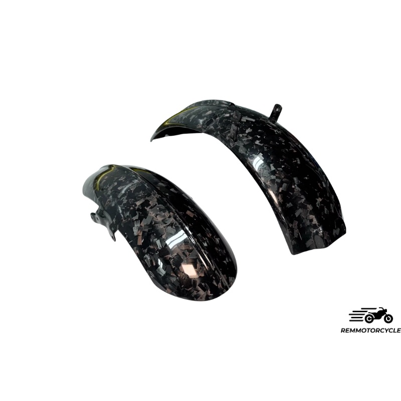 Triumph Bobber Front and Rear Forged Carbon Fender Kit