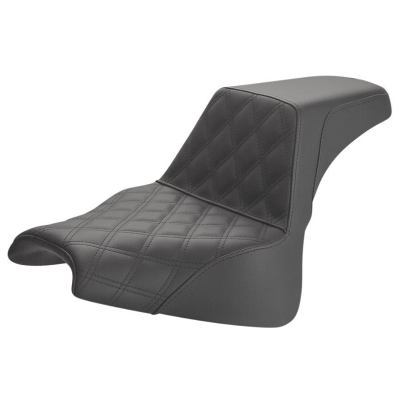 Saddlemen Step-Up Seat 2018-24 FXFB/FXFBS – Black Front Diamond Stitch