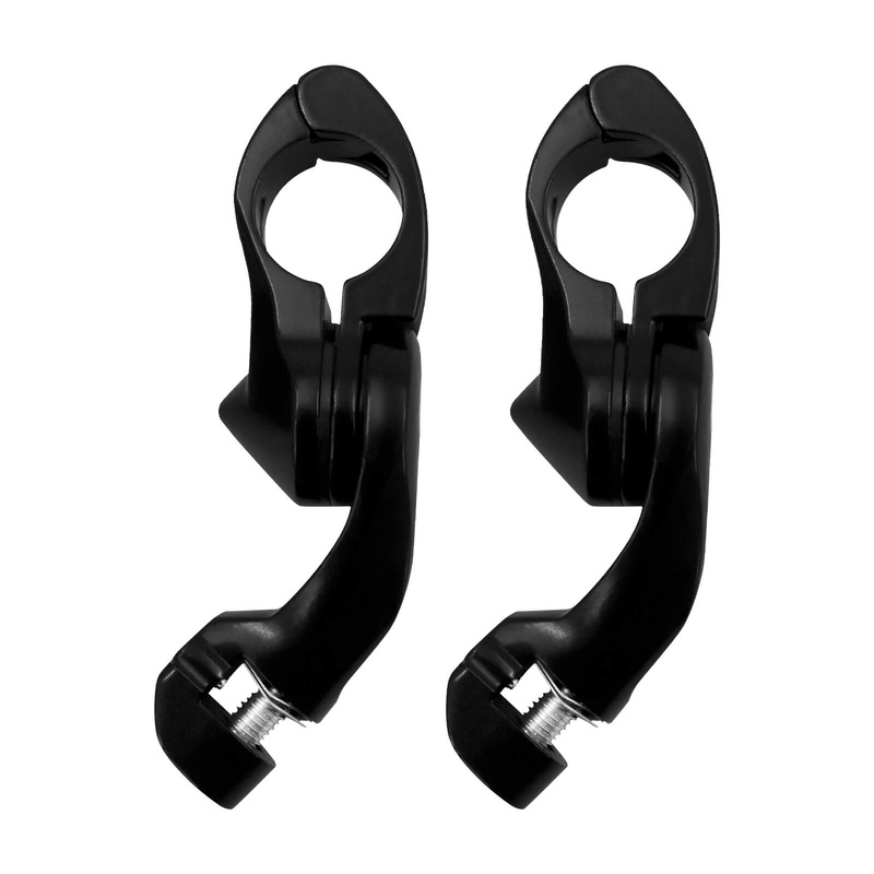 1″-1/4″ Short Angled Adjustable Highway Pegs Mount Kit for Harley | Mactions