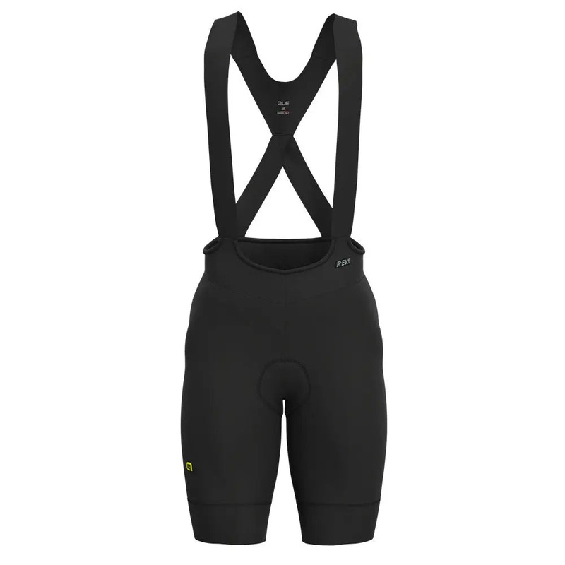 Ale Clothing Speedfondo R-EV1 Cycle Bib Shorts Black