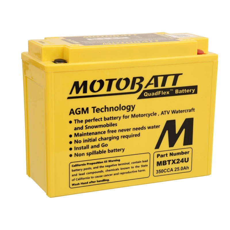 Motobatt Battery Quadflex AGM – MBTX24U